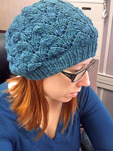 2009-12-29 Ruth's Spring Beret photo